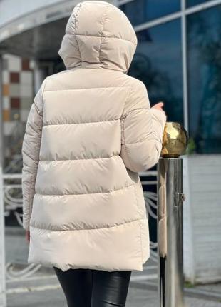 Стильна жіноча зимова куртка, пуховик2 фото