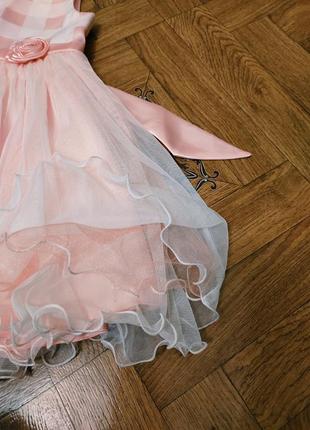 Гарна сукня  персикового кольору american princess3 фото