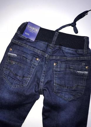 Утеплённые джинсы на флисе р. 1104 фото