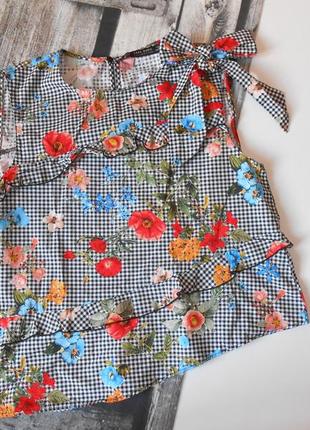 Яркий топ\блуза от zara