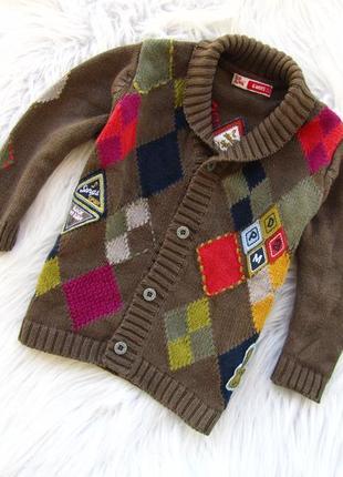 Теплый кардиган кофта реглан бомбер dpam