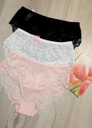 Набор 🧡 160г/шт ажур 54 52 50 48 р. ажур трусы полностью ажурные женские трусики днепр размер кружево секси турция нижнее белье сеточка сетка супер