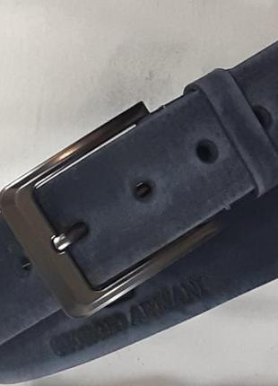 Ремінь чоловічий синий