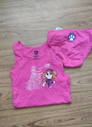Дитячі труси майка набір щенячий патруль скай disney,