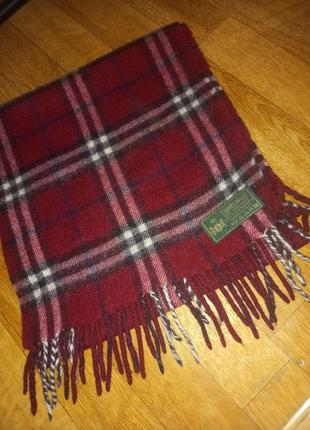 Фірмовий шарф lambswool