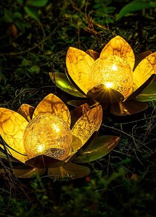 Светильник лотос светодиодная подсветка декор лофт стиль2 фото