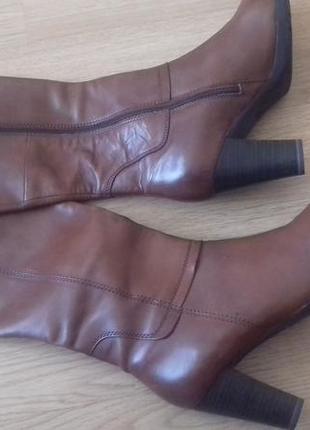 Сапоги ( италия ) caprice 100% натуральная кожа