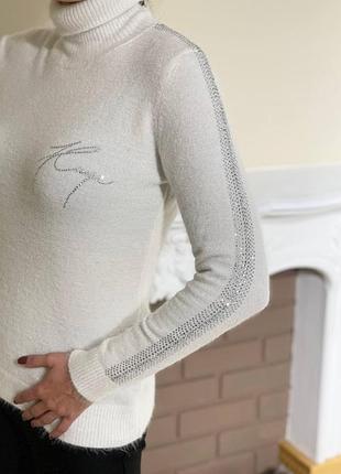 Тёплый свитер ангора kazee 2