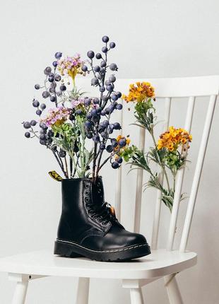 Чоботи зимові dr.martens classic хутро, мартінси, ботинки