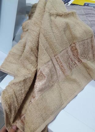 Плотное банное полотенце турция хлопок 140×70см ae cotton2 фото