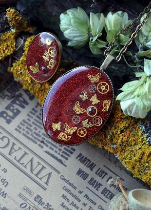 Кулон кільце - авторська ручна робота