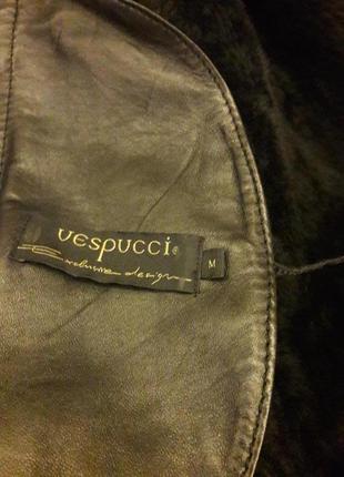 Чёрная дубленка от uespucci 🇮🇹4 фото