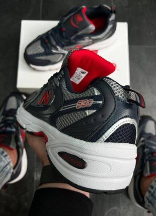 Чоловічі кросівки new balance 530 navy silver red4 фото