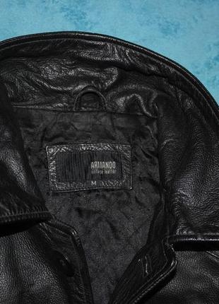 Armando куртка кожаная мужская vintage leather2 фото