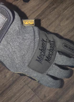 Тактичні зимові рукавички mechanix10 фото