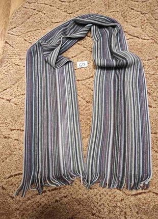 627. 😍😍😍 шарф теплий, трикотажний, унісекс. р. - 190 х 20