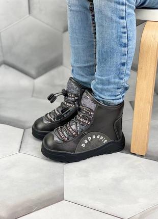 Зимові черевички із екошкіри!!!