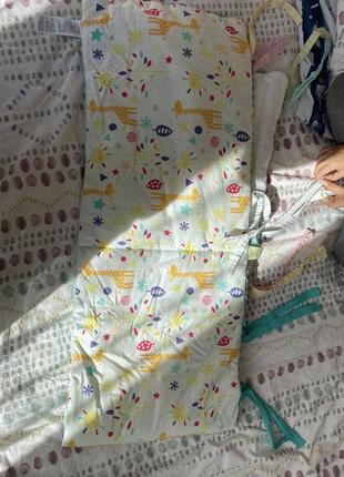 Бампер в кроватку mothercare для новорожденных2 фото