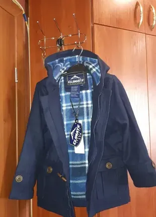 Новое классное пальто в размере 6/7 лет, полномерное! с walmart.com1 фото