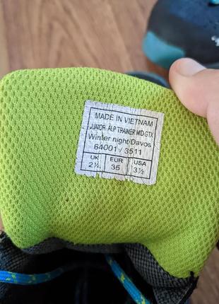 Трекінгові черевики salewa gore tex, 35 р5 фото