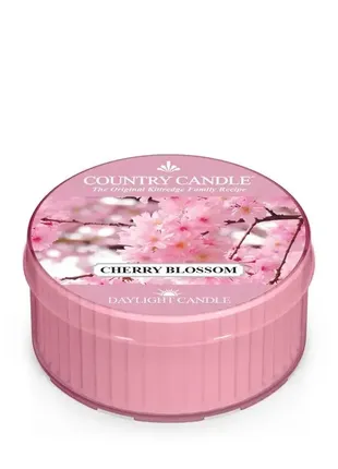 Ароматична свічка kringle candle cherry blossom1 фото