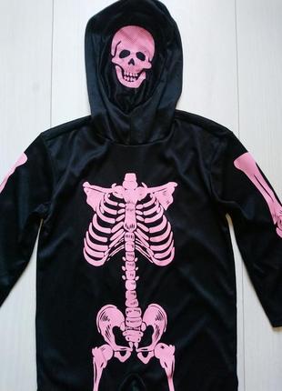 Карнавальний костюм скелет на хеллоуін8 фото
