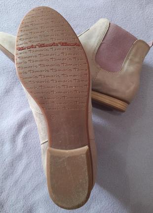 Женские ботинки натуральный замш tamaris 38 размер2 фото