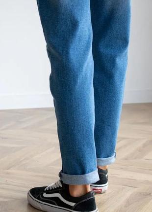👑vip👑 джинси для вагітних з подвійною підтримкою животика джинси мом5 фото