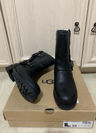 Зимние кожаные сапоги ugg australia4 фото