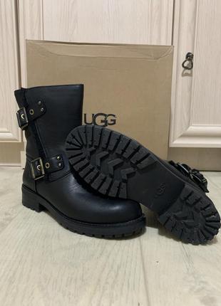 Зимние кожаные сапоги ugg australia2 фото