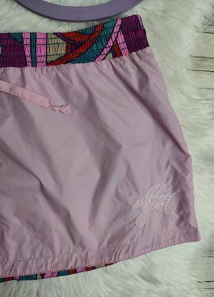 Женская юбка dillcee для тенниса двухсторонняя розовая размер 42 xs6 фото