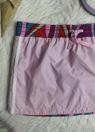 Женская юбка dillcee для тенниса двухсторонняя розовая размер 42 xs5 фото