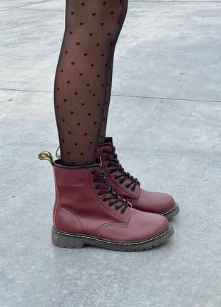 Черевики жіночі dr.martens 1460 cherry