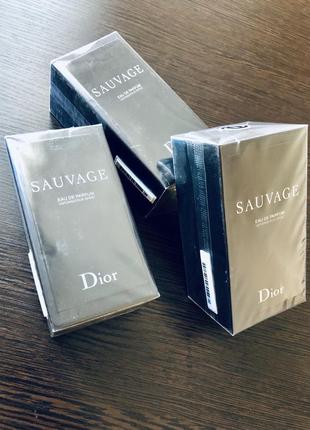 100мл мужские духи dior sauvage eau de parfum