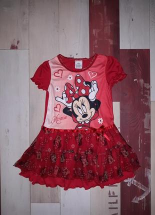 Красивое стильное платье disney на 2-3 года