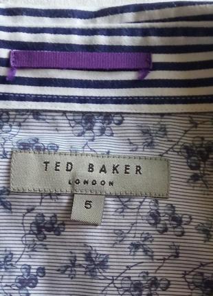 Стильна сорочка ted baker в смужку #787 фото