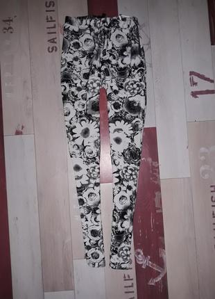 Шикарні тугі лосини topshop розмір eur 36