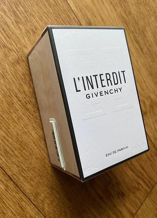 L’interdit givenchy 80ml eau de parfum живанши интердит женские духи стойкие