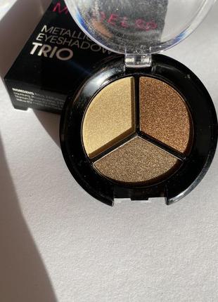 Тени model co metallic eyeshadow trio1 фото