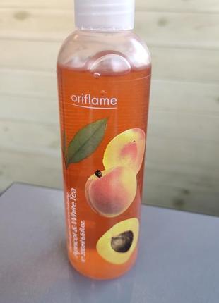 Геля для душу оріфлейм маракуйя персик алое виноград oriflame nature4 фото