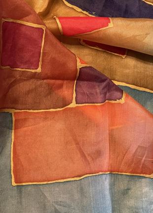 Arty’s silk handmade батік 100% шовк ручна робота платок5 фото