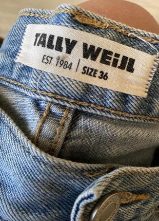 Джинсовые шорты tally weijl8 фото