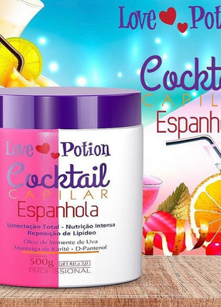 Маска для волос love potion máscara espanhola 500 мл