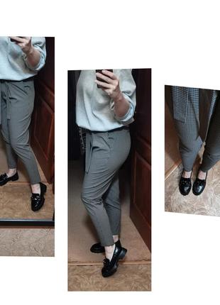 Брюки женские классика only классические женские брюки стрейч офисные с поясом бантом8 фото