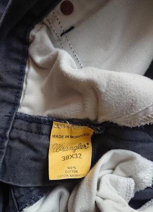 Брендові фірмові демісезонні джинси wrangler, оригінал, розмір 38/32.8 фото