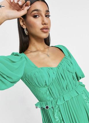 Витончена міді сукня asos3 фото