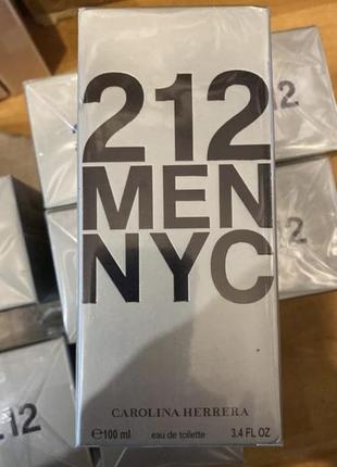 Carolina herrera 212 men nyc туалетна вода 100 мл