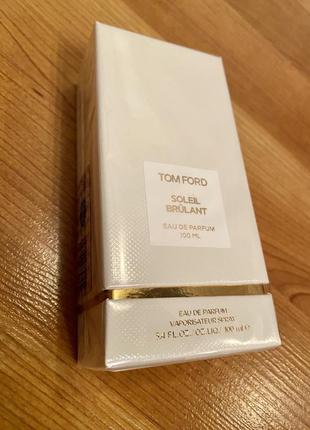 Soleil brulant 100ml tom ford том форд стойкие духи