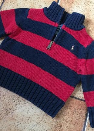 Крутой свитер кофта бренда polo by ralph lauren