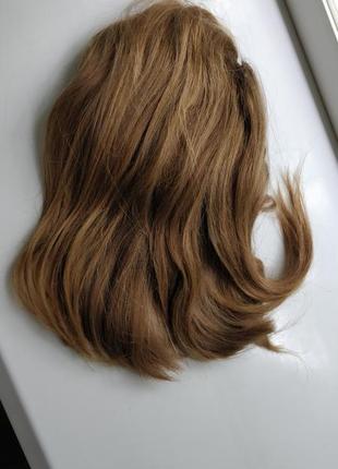 Волосы натуральные детские светло-русого цвета (250г)2 фото
